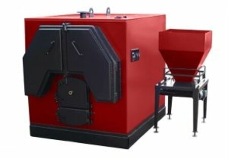 Котел твердотопливный