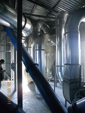 Аспирация рабочей башни элеватора, г. Хмельник. &mdash; АЗОН