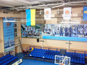 Отопление баскетбольной площадки и зрительного зала БК «Одесса». &mdash; Билюкс