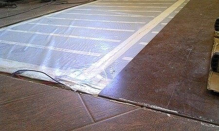 Укладка под ламинат и плитку