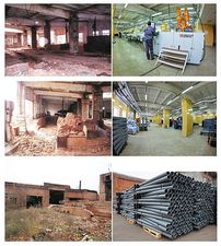 2006-2008г.г. Цех для производства трубы — Интерпласт 2006-2008г.г. Цех для производства трубы — Интерпласт