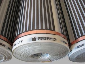 Теплый пол инфракрасный пленочный MONOCRYSTAL — Кристалпром Теплый пол инфракрасный пленочный MONOCRYSTAL — Кристалпром