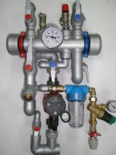 Фото: Гидрострелка для газовых котлов до 32 кВт. нашего производства &mdash; Максимус-2000