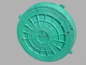 Люк смотровой из полимерных композиций производства Mplast. &mdash; МеталлПласт