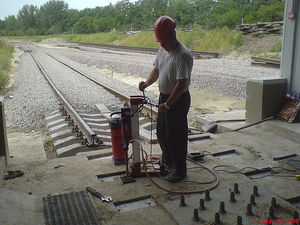 Влаштування анкерів під кріплення рельсів в розморожувачі вагонів вугільного комплексу. — Нечаев С.А. Влаштування анкерів під кріплення рельсів в розморожувачі вагонів вугільного комплексу. — Нечаев С.А.