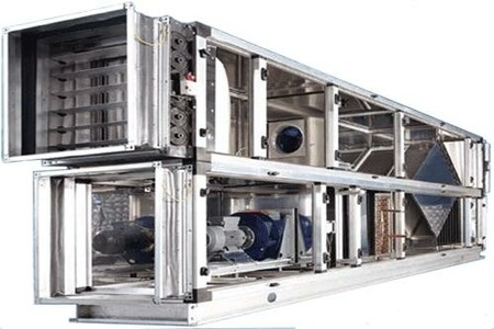 Установка приточно-вытяжной вентиляции