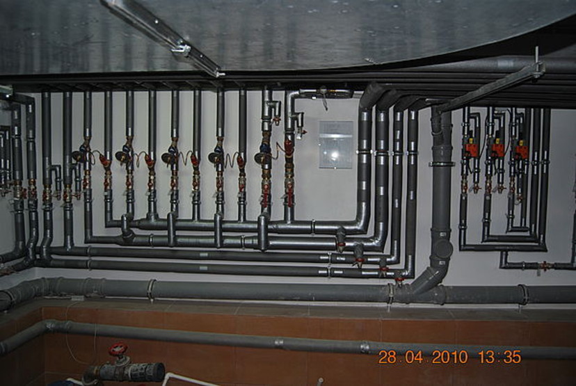 Система отопления и водоснабжения
