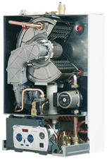 Котел NOVAdens в разрезе &mdash; HEATGAS