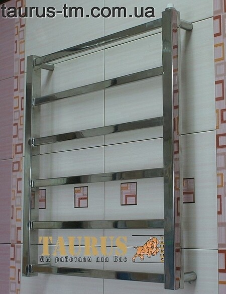 Полотенцесушитель из нержавеющей стали Quatro 6 / 650x500 от TAURUS