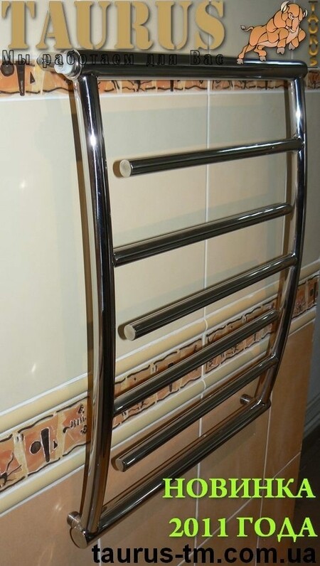 Полотенцесушитель из нержавеющей стали Atlantica 5 / 650x500 от TAURUS (Новинка 2011 года)