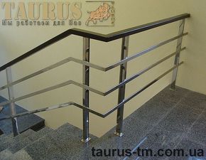 Перила из нержавеющей стали c деревянным поручнем от TAURUS TM — TAURUS TM Перила из нержавеющей стали c деревянным поручнем от TAURUS TM — TAURUS TM