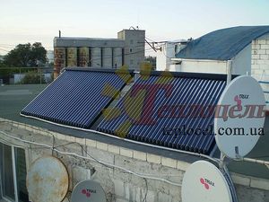Солнечная установка для ГВС и отопления &mdash; Теплоцель