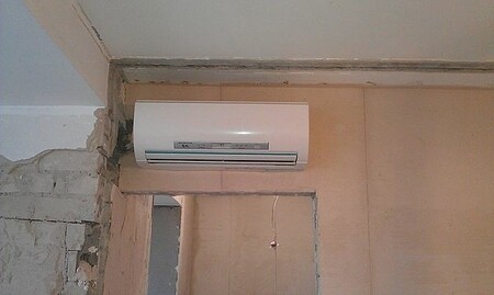 Установка кондиционера