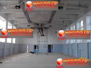 Отопление спортзала — Компания `Укрпром` Отопление спортзала — Компания `Укрпром`