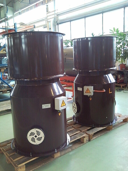 Вентилятор осевой `Аксипал` для дымоудаления