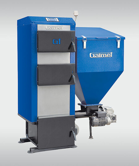 Котел твердотопливный