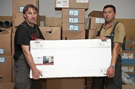 Радиторы  `Kermi`, `Nova Florida`.