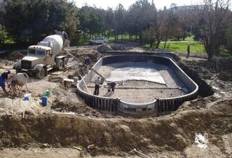 Строительство бассейна 25Х10м &mdash; Виола