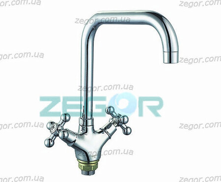 Смеситель латунный TOE елка для кухни, ТМ Zegor