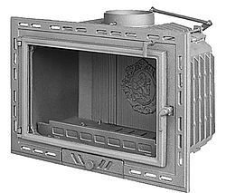 Чугунная каминная топка - кассета Kaw-Met W9 - 12kwt Чугунная каминная топка Каw-Met соответствует европейским нормативам качества. Производство Польша.