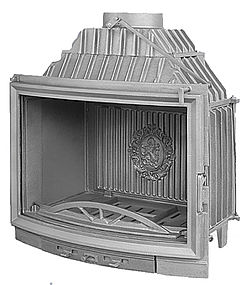 Чугунная каминная топка Kaw-Met W10 - 14kwt Чугунная каминная топка Каw-Met соответствует европейским нормативам качества. Производство Польша.