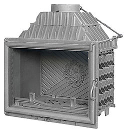 Чугунная каминная топка Kaw-Met W11 - 14kwt Чугунная каминная топка Каw-Met соответствует европейским нормативам качества. Производство Польша.