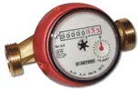 Счётчик холодной/горячей воды со штуцерами, B METERS