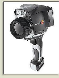 Новые тепловизоры 2010 года testo 875 и testo 881.