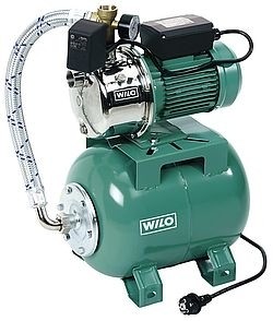 Самовсасывающая установка водоснабжения Wilo-Jet HWJ