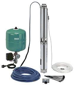Установка водоснабжения с погружным мотором Wilo-Sub TWU 4 Plug & Pump Установка водоснабжения с погружным мотором Wilo-Sub TWU 4 Plug & Pump