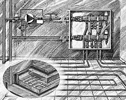 Водяной теплый пол (Rehau, Kan-therm), Кабельный теплый пол (Devi)