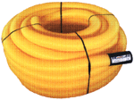 Дренажні труби гофровані в бухтах, д 110мм