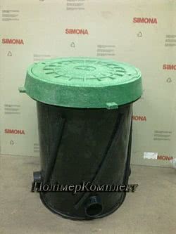 Колодцы полимерные безлотковые.